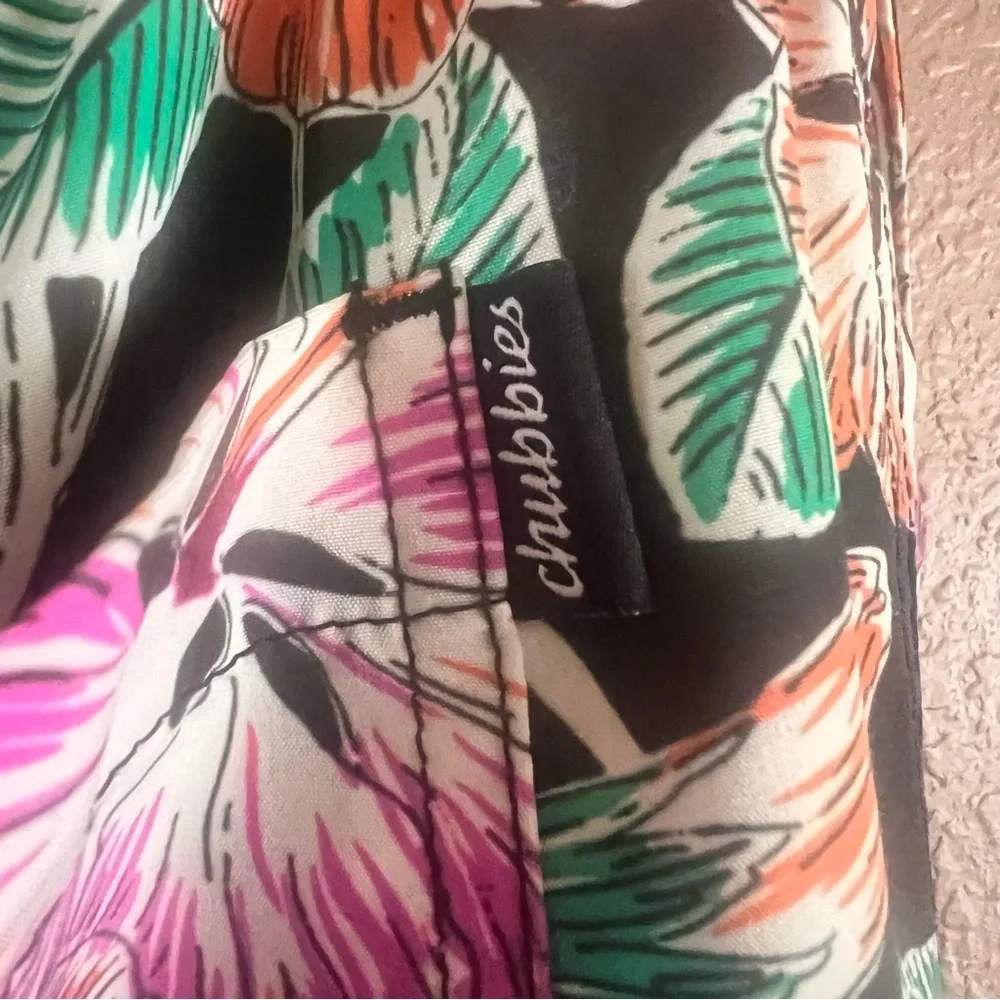 Chubbies Pollen Farrells Floral Print Swim Shorts Size Medium